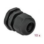 Kaablitihend DeLOCK 60218 Must Plastik 10 tk