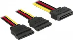 SATA-kaabel DeLOCK 60174 0,15 m SATA 15-pin Must