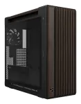 ASUS ProArt PA602 Wood Edition Modern Must - karastatud klaasiga paneel Midi Tower Must, Puit