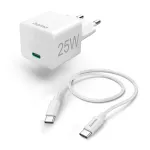 Hama 00201624 mobiilseadme laadija Mobiiltelefon, Nutitelefon, Tahvelarvuti Valge Vahelduvvool Kiirlaadimine Siseruumides