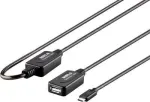 Renkforce RF-4752800 USB-kaabel 7,5 m USB 2.0 USB A USB C Must (RF-4752800)