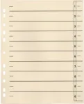 Lehevahed Soennecken 121009220 24&times;30 cm, 190 g/m&sup2;, 11-auguliselt perforeeritud