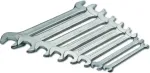 Cimco 112310 kahepoolsete otsv&otilde;tmete komplekt, 8 tk, 6x7-20x22 mm