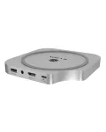 ICY BOX 7-&uuml;hes USB USB-C dokkimisjaam M.2 NVMe pesaga, SSD, m&auml;lukaart, M.2, 4 TB, USB 3.2 Gen 2 (3.1 Gen 2) USB-C, h&otilde;bedane, alumiinium