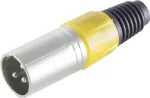 S/CONN maximum connectivity 55002-Y XLR pistik, kollane