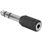 Adapter 3,5 mm -> 6,3 mm (must/h&otilde;bedane)
