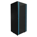 Eraldiseisev rack Extralink 42U 800X800 SEISEV RACK-KAPP MUST 1400 kg kandev&otilde;ime