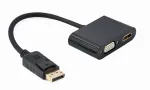 DisplayPorti kaabel Gembird A-DPM-HDMIFVGAF-01 0,1 m Must