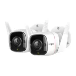 TP-Link Tapo Outdoor Security Wi-Fi Camera, IP-turvakaamera, V&auml;litingimustesse, Juhtmega ja juhtmevaba, CE, NCC, Seinale, Valge