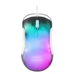 Mars Gaming MMGLOW Chroma-Glow RGB m&auml;nguhiir peegelviimistlusega &uuml;likerge 12800 DPI valge