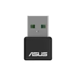 V&otilde;rguadapter ASUS USB-AX55 Nano AX1800 Wi‑Fi 6 kaheribaline USB juhtmevaba adapter, 1800 Mbps, must