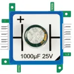 ALLNET Brick'R'knowledge Capacitor 1000&micro;F 25V
