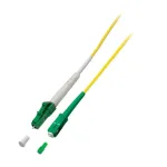 EFB Elektronik Simplex Fiiberoptiline Paigalduskaabel LC/APC-SC/APC G.657.A2 20 m 2,0 mm Kollane 9/125 &micro;m
