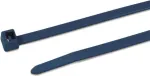 HellermannTyton 111-01225 Standardne kaabliside, sinine, pikkus 100 mm, laius 2,5 mm, pol&uuml;amiid 6.6, 100 tk pakk