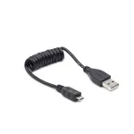 Gembird USB 2.0 kaabel USB-A Micro-USB-B 0,6 m must keerdkaabel