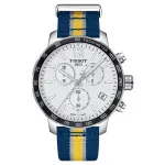 TISSOT T-Sport Chrono XL Classic meeste kell 42mm pruun nahkrihm h&otilde;bedane sihverplaat T09541717372