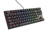 GENESIS Thor 303 TKL klaviatuur m&auml;ngimiseks USB QWERTY Must RGB LED