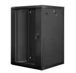 Seinale paigaldatav riiul LANBERG WF01-6618-10B, 18U, 600&times;600&times;907 mm, must, 60 kg