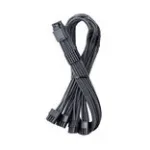 CableMod kaabel pikenduskomplekt C-Series Pro ModMesh 16‑pin kuni 4&times;8‑pin Corsair Type 4/3 PSUdele, s&uuml;sinikmust, 60 cm