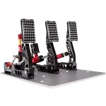 Simagic P2000 H&uuml;drauliline 3-pedaaliga komplekt, 100KG koormusanduriga - Crimson Edition