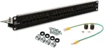 GETFORT PGF-5EUTP24-B5 Cat.5e UTP 24-Port Patch Panel 1U 19-inch Black