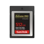 WESTERN DIGITAL SanDisk CF Express Extreme Pro 512GB, 1700MB/s lugemine, 1400MB/s kirjutamine