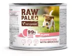 M&auml;rg koeratoit VETEXPERT RAW PALEO Duoprotein sealiha ja lambaliha kutsikatele 200 g, gluteeni- ja sojavaba, niiskus 81%
