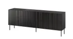 Cama kummut ISLA 200x40x75 matt must