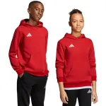 adidas Entrada 26 laste kapuutsiga dressipluus punane 164cm