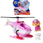 PAW Patrol Fire Rescue: Skye Rescue Fire Chopper koos tegevusfiguuri, kiisus&otilde;bra ja m&auml;nguhelikopteriga, laste m&auml;nguasi poistele ja t&uuml;drukutele alates 3. eluaastast