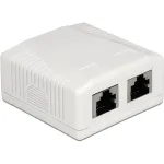 Pistikupesa 2 x RJ-45 DeLOCK 86197