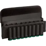 Padruniv&otilde;tmete komplekt Bosch PRO 1/2 tolli 9-osaline, s&uuml;gavad mustad padrunid