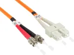 GoodConnections OM2 Duplex Multimode Fiiberoptiline Patch-kaabel ST/SC, 50/125&micro;m, 5m, Oranž LW-805TC