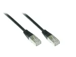 EXSYS Cat 5e FTP v&otilde;rgukaabel 1,5m must EX-K6170-1.5