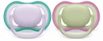 Philips Avent Ultra Air lutt 0-6 kuud, 2-pakk, t&uuml;drukute roosa/lilla, SCF085/24