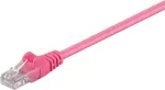 Wentronic 95217-GB Cat5e U/UTP RJ-45 patch-kaabel, magenta