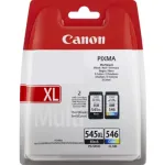 Kassett Canon PG-545XL/CL-546 Must ja V&auml;rviline