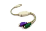 USB-> 2xPS2 (klaviatuur + hiir) UAPS12