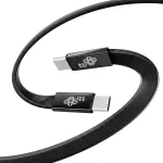 TB USB 2.0 kaabel USB-C - USB-C, 1 m, 60 W, must