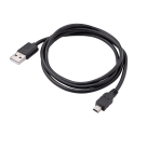 Akyga AK-USB-22 USB 2.0 kaabel USB-A (M) - Mini USB-B 5-pin (M), 1 m, must