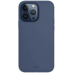 UNIQ Lino Hue &uuml;mbris Apple iPhone 15 Pro Max-le, MagClick Charging, tumesinine