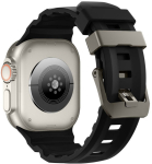 Tech-Protect Motion Apple Watch 8 / 9 / 10 / 11 / 12 / SE / Ultra 44/45/46/49 mm rihm, must