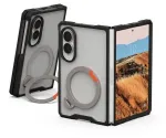 Urban Armor Gear UAG Mouve XTE 360 toejalaga &uuml;mbris koos magnetmooduliga Samsung Galaxy Z Fold8 jaoks, Ice/must