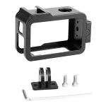 Metallkorpus Puluz DJI Osmo Action 4/3 jaoks k&uuml;lmkinga kinnitusega, mudel PU928B