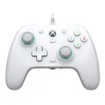Juhtmega USB m&auml;ngupult GameSir G7 SE valge Xbox One, Xbox Series X/S jaoks USB‑C 3 m kaabel D-pad Mikrofon vaigistus Režiimi nupp