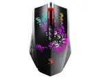 M&auml;ngurihiir A4Tech BLOODY A60 &mdash; optiline, m&otilde;lemak&auml;eline, 6200 DPI, USB Type-A, 8 nuppu, must