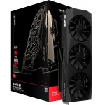 Graafikakaart XFX Radeon RX 9070 XT &mdash; 16 GB GDDR6, 256-bit, PCIe 5.0, 3x DisplayPort 2.1, HDMI 2.1, 3 ventilaatorit