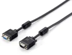 Equip HD15 VGA pikenduskaabel, 20m, 20 m, VGA (D-Sub), VGA (D-Sub), isane, emane, must