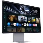 Samsung M90SF arvutimonitor 81,3 cm (32 tolli) 3840 x 2160 pikslit 4K Ultra HD OLED H&otilde;bedane