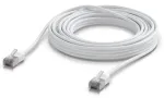 V&otilde;rgukaabel Ubiquiti UACC-Cable-Patch-Outdoor-C6A-8M-W RJ-45 Cat6a 8m Valge